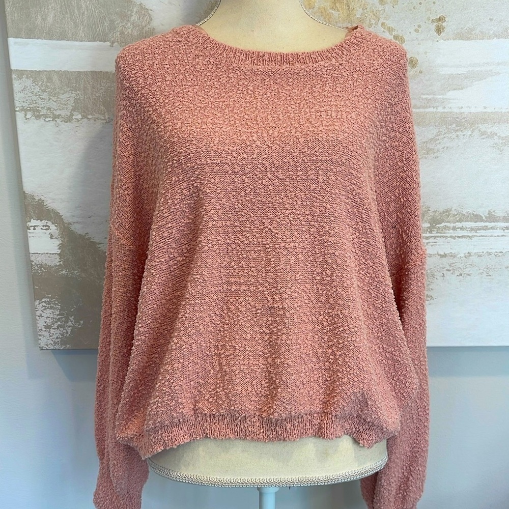 Altar’d State Salmon sweater (nwt)